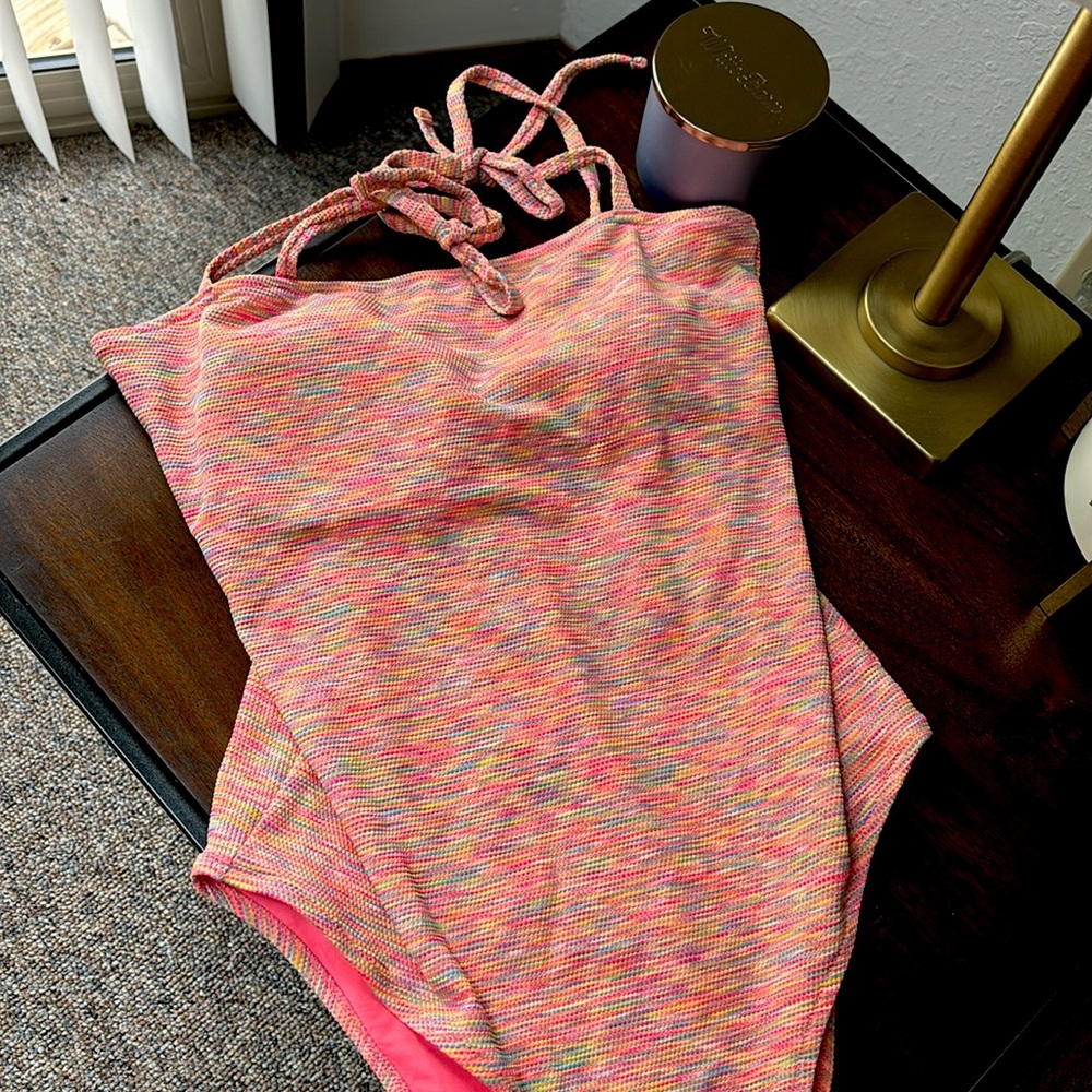 Aerie Multicolor One-Piece Swimsuit 🌈
